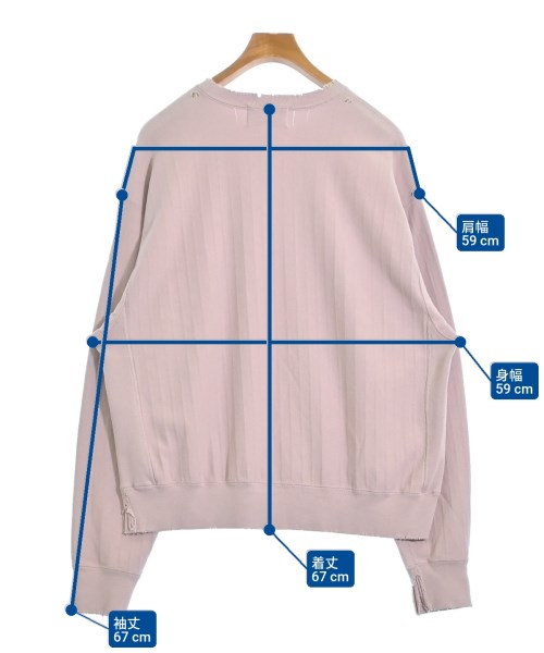 UNUSED（アンユーズド）スウェット ピンク サイズ:2(M位) メンズ/2200621909104