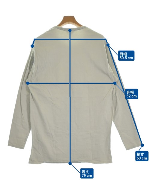 UNUSED（アンユーズド）Tシャツ・カットソー グレー サイズ:2(M位) メンズ/2200626152017