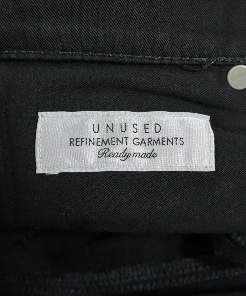 UNUSED（アンユーズド）デニムパンツ 黒 サイズ:3(L位) メンズ/2200626152185