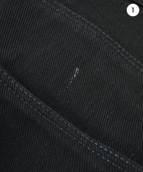 UNUSED（アンユーズド）デニムパンツ 黒 サイズ:3(L位) メンズ/2200626152185