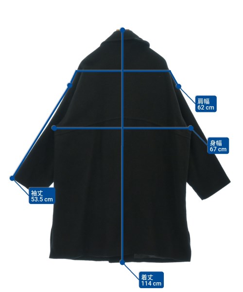 UNUSED（アンユーズド）モッズコート 黒 サイズ:3(L位) メンズ/2200631284048