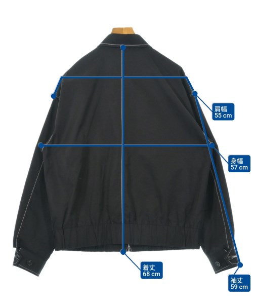 UNUSED（アンユーズド）ブルゾン 黒 サイズ:2(M位) メンズ/2200617628019