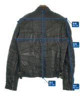 UNUSED（アンユーズド）ライダース 黒 サイズ:2(M位) メンズ/2200674737013