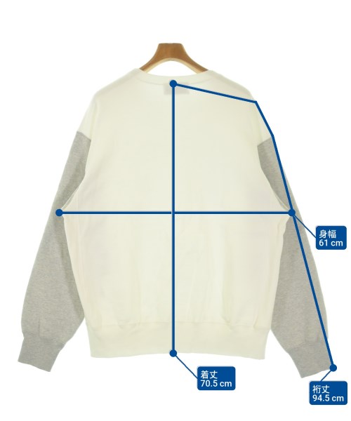 UNUSED（アンユーズド）スウェット 白 サイズ:2(M位) メンズ/2200670459018