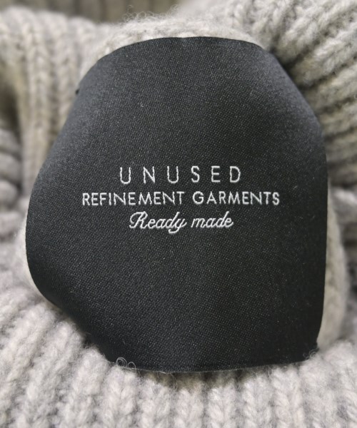 UNUSED（アンユーズド）ニット・セーター グレー サイズ:3(L位) メンズ/2200679837015