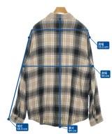 UNUSED（アンユーズド）カジュアルシャツ グレー サイズ:3(L位) メンズ/2200677051093