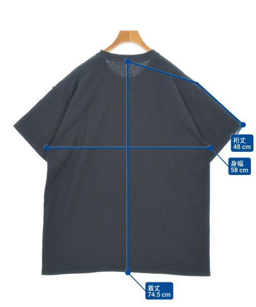 UNUSED（アンユーズド）Tシャツ・カットソー 黒 サイズ:4(XL位) メンズ/2200693612063