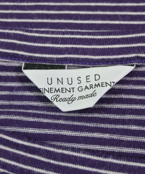 UNUSED（アンユーズド）Tシャツ・カットソー 紫 サイズ:3(L位) メンズ/2200689838385