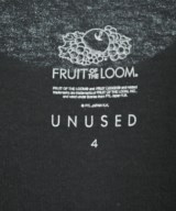UNUSED（アンユーズド）Tシャツ・カットソー 黒 サイズ:4(XL位) メンズ/2200692603086