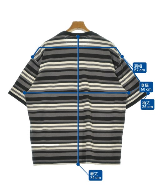UNUSED（アンユーズド）Tシャツ・カットソー グレー サイズ:4(XL位) メンズ/2200699640060