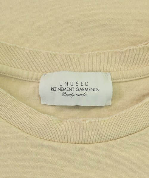 UNUSED（アンユーズド）Tシャツ・カットソー ベージュ サイズ:1(S位) メンズ/2200701750091