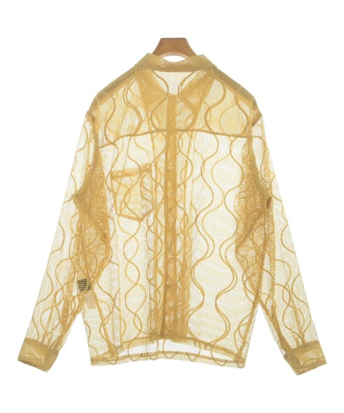 UNUSED（アンユーズド）カジュアルシャツ 黄 サイズ:1(S位) メンズ/2200650412095