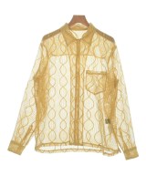 UNUSED（アンユーズド）カジュアルシャツ 黄 サイズ:1(S位) メンズ/2200650412095