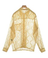 UNUSED（アンユーズド）カジュアルシャツ 黄 サイズ:1(S位) メンズ/2200650412095