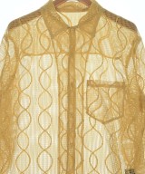 UNUSED（アンユーズド）カジュアルシャツ 黄 サイズ:1(S位) メンズ/2200650412095