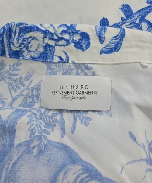 UNUSED（アンユーズド）カジュアルシャツ 白 サイズ:3(L位) メンズ/2200657192150