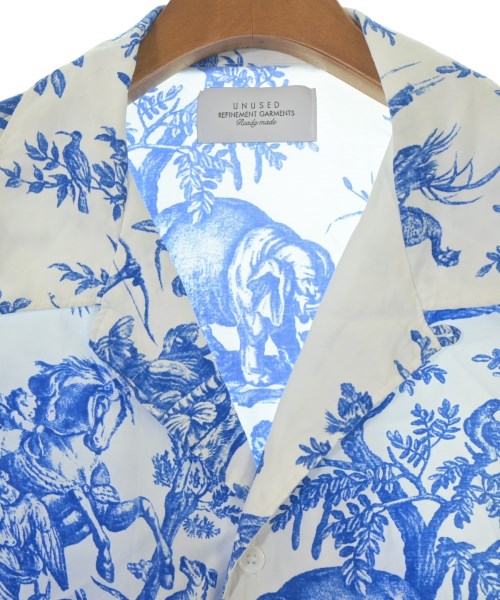 UNUSED（アンユーズド）カジュアルシャツ 白 サイズ:3(L位) メンズ/2200657192150