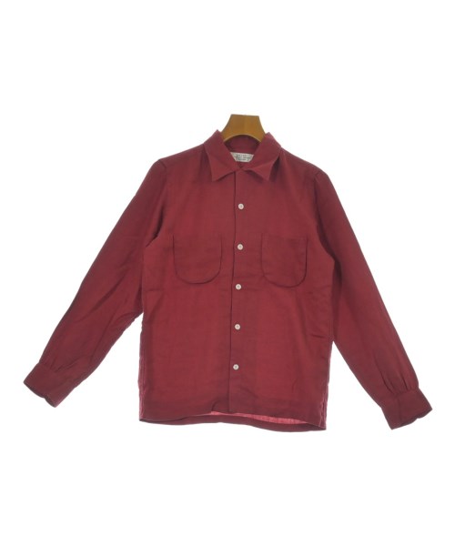 UNUSED(アンユーズド)カジュアルシャツ 赤 サイズ:2(M位)/2200658206030