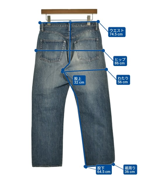 UNUSED（アンユーズド）デニムパンツ 青 サイズ:-(M位) メンズ/2200658293016