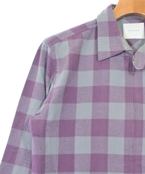 UNUSED（アンユーズド）カジュアルシャツ 紫 サイズ:2(M位) メンズ/2200654003060
