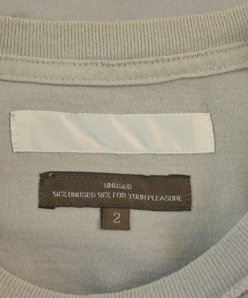 UNUSED（アンユーズド）Tシャツ・カットソー グレー サイズ:2(M位) メンズ/2200654003145