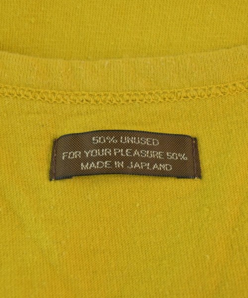 UNUSED（アンユーズド）タンクトップ 黄 サイズ:3(L位) メンズ/2200654003152