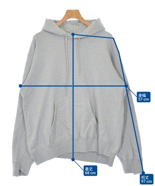 UNUSED（アンユーズド）パーカー グレー サイズ:3(L位) メンズ/2200659087027