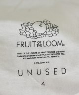 UNUSED（アンユーズド）Tシャツ・カットソー 白 サイズ:4(XL位) メンズ/2200709258353