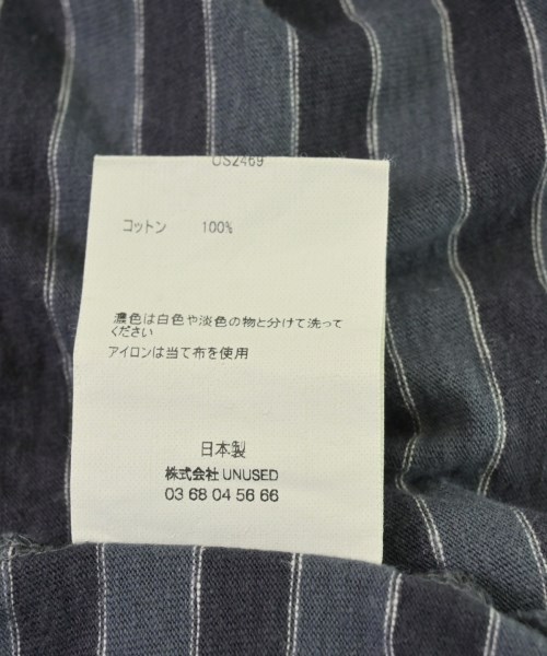 UNUSED（アンユーズド）Tシャツ・カットソー 紺 サイズ:4(XL位) メンズ/2200712282062