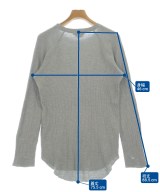UNUSED（アンユーズド）Tシャツ・カットソー グレー サイズ:1(S位) メンズ/2200707269146