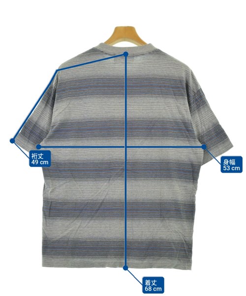 UNUSED（アンユーズド）Tシャツ・カットソー グレー サイズ:3(L位) メンズ/2200716257028
