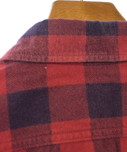 UNUSED（アンユーズド）カジュアルシャツ 赤 サイズ:3(L位) メンズ/2200632867103