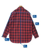 UNUSED（アンユーズド）カジュアルシャツ 赤 サイズ:3(L位) メンズ/2200632867103