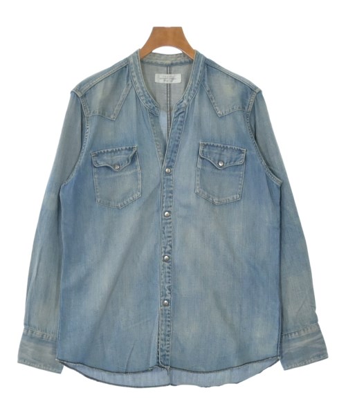 UNUSED(アンユーズド)カジュアルシャツ 青 サイズ:3(L位)/2200632867110