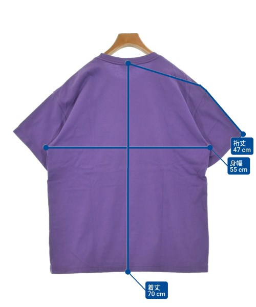 UNUSED（アンユーズド）Tシャツ・カットソー 紫 サイズ:2(M位) メンズ/2200632867134