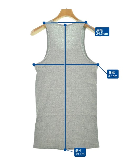 UNUSED（アンユーズド）タンクトップ グレー サイズ:2(M位) メンズ/2200632867158