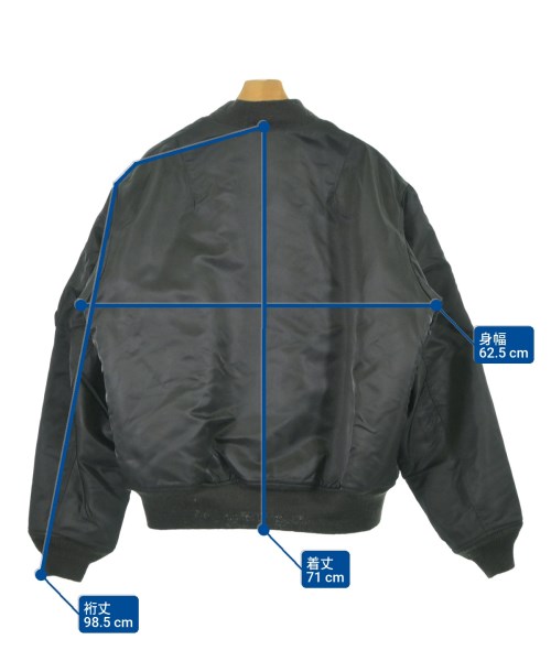 UNUSED（アンユーズド）ミリタリーブルゾン 黒 サイズ:3(L位) メンズ/2200635247063