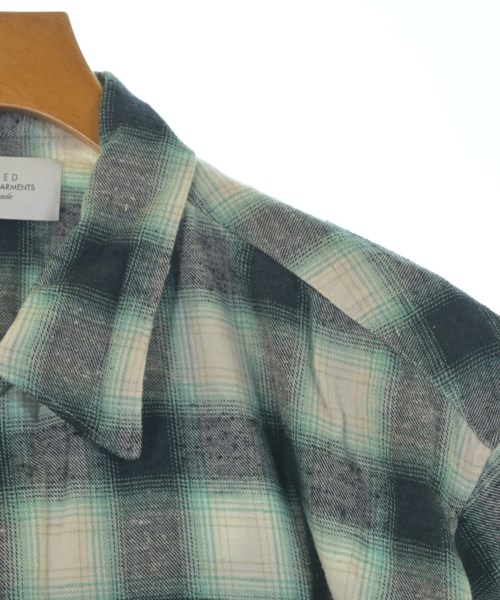 UNUSED（アンユーズド）カジュアルシャツ 緑 サイズ:3(L位) メンズ/2200645318081