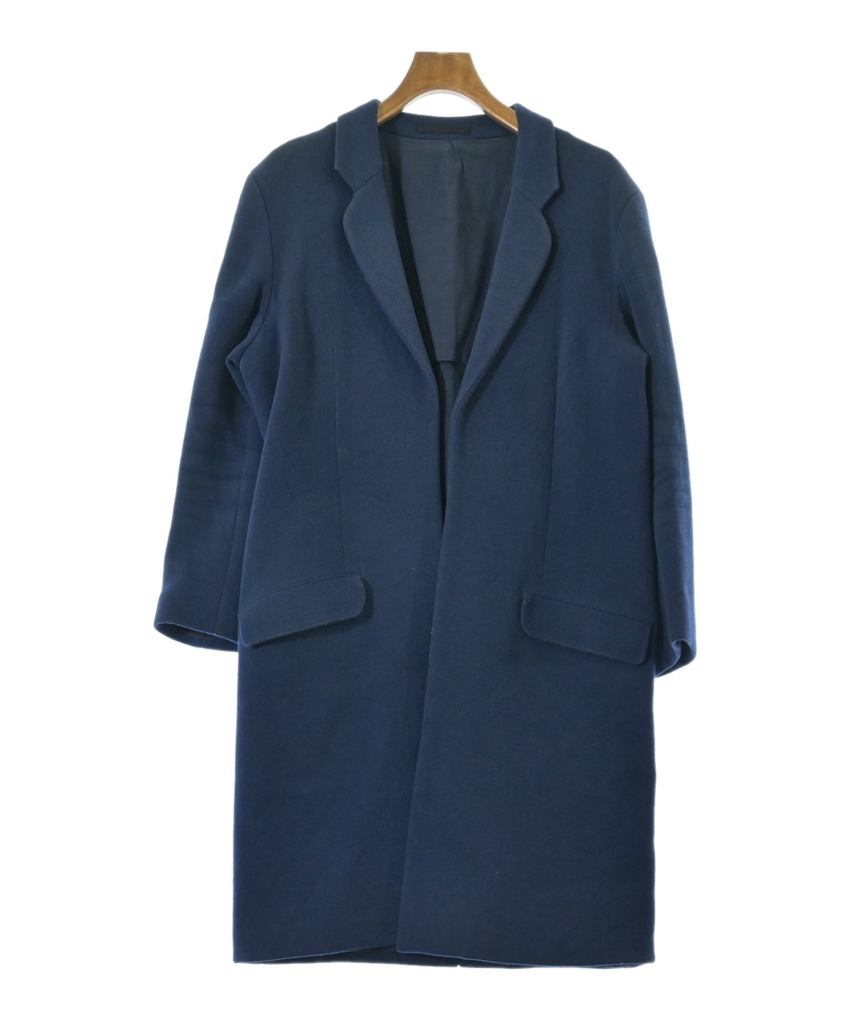 UNUSED（アンユーズド）チェスターコート 紺 サイズ:3(L位) メンズ