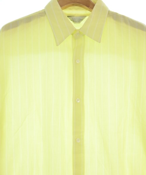 UNUSED（アンユーズド）カジュアルシャツ 黄 サイズ:2(M位) メンズ/2200643724174