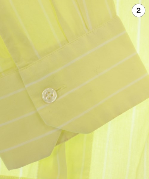 UNUSED（アンユーズド）カジュアルシャツ 黄 サイズ:2(M位) メンズ/2200643724174