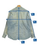 UNUSED（アンユーズド）カジュアルシャツ 青 サイズ:2(M位) メンズ/2200650104167