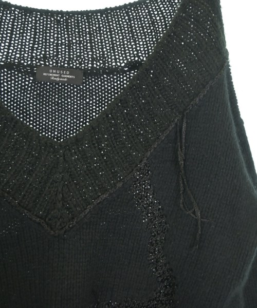 UNUSED（アンユーズド）ニット・セーター 黒 サイズ:3(L位) メンズ/2200653253145