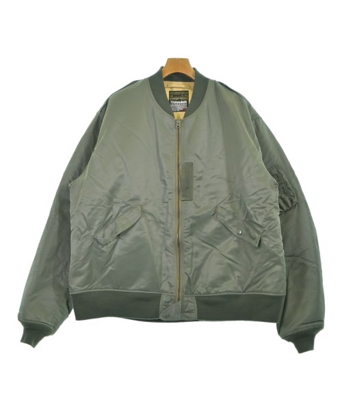 UNUSED(アンユーズド)ミリタリーブルゾン カーキ サイズ:4(XL位)/2200653316017
