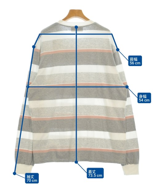 UNUSED（アンユーズド）Tシャツ・カットソー グレー サイズ:4(XL位) メンズ/2200703535184