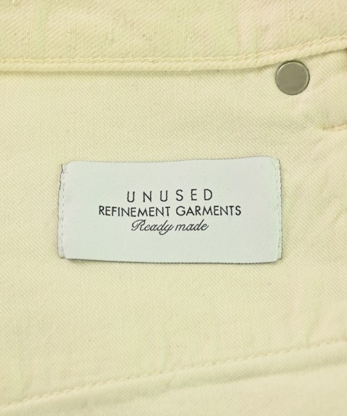 UNUSED（アンユーズド）デニムパンツ 白 サイズ:2(M位) メンズ/2200703736031