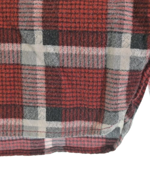 UNUSED（アンユーズド）カジュアルシャツ 赤 サイズ:2(M位) メンズ/2200663345052