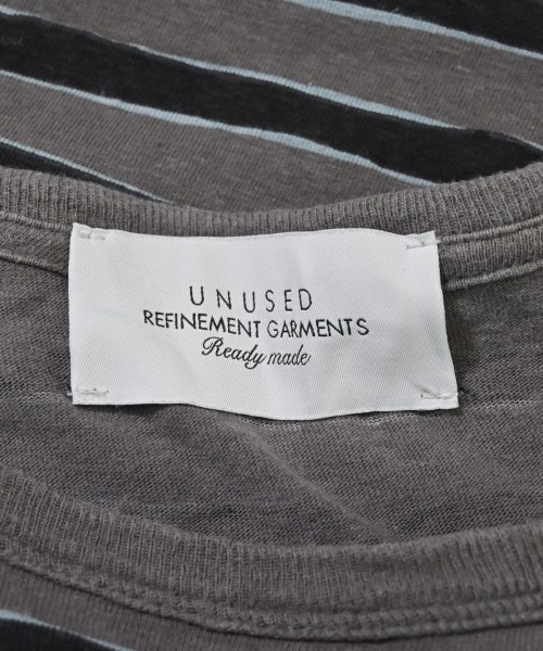 UNUSED（アンユーズド）Tシャツ・カットソー グレー サイズ:3(L位) メンズ/2200663433032