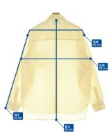 UNUSED（アンユーズド）カジュアルシャツ 黄 サイズ:3(L位) メンズ/2200663015092