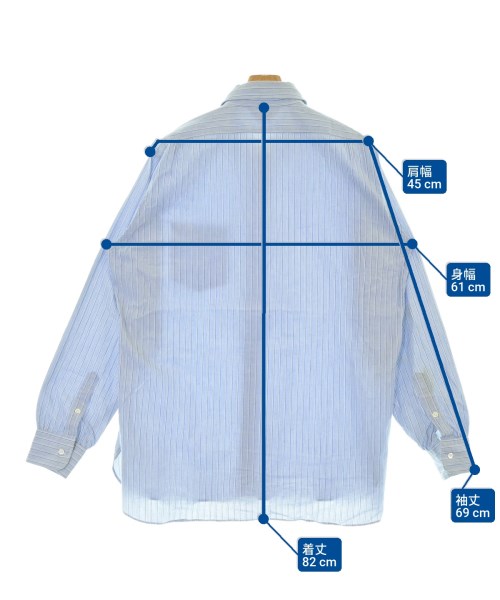 UNUSED（アンユーズド）カジュアルシャツ 青 サイズ:3(L位) メンズ/2200663015108